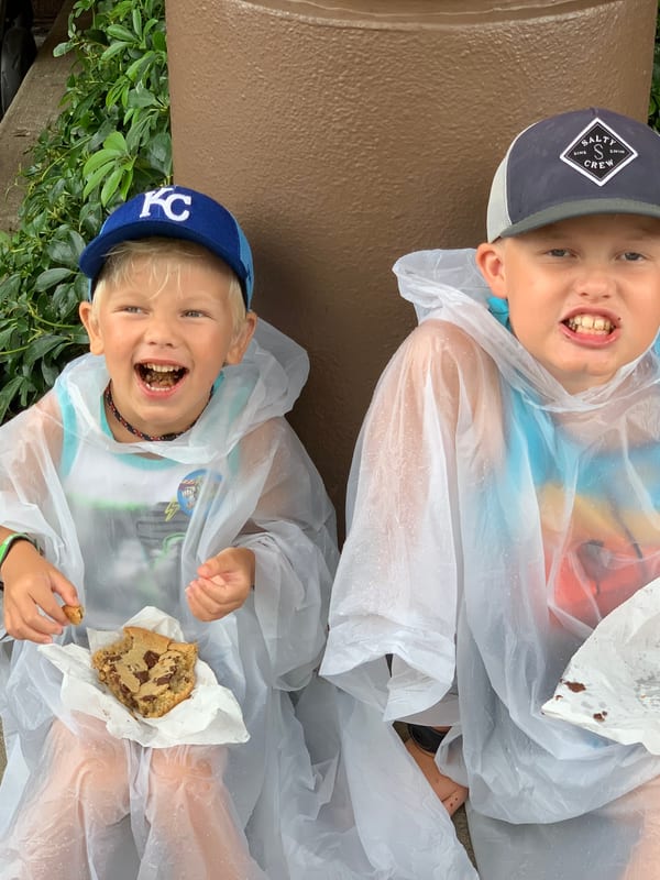 Kids having fun